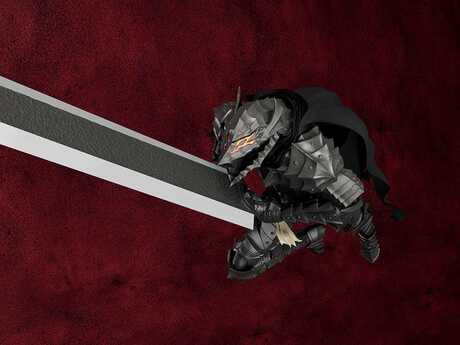 Berserk maquette Plamatea Guts: Berserker Armor Ver.  Max Factory