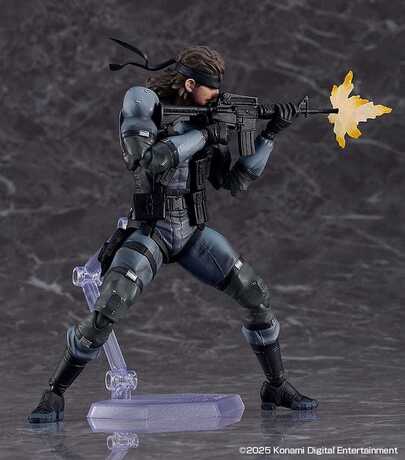 Metal Gear Solid 2: Sons of Liberty figurine Figma Solid Snake MGS2 Ver. Updated Edition  Max Factory