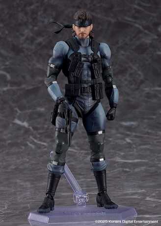 Metal Gear Solid 2: Sons of Liberty figurine Figma Solid Snake MGS2 Ver. Updated Edition  Max Factory