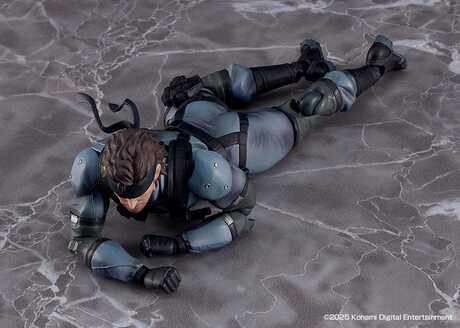 Metal Gear Solid 2: Sons of Liberty figurine Figma Solid Snake MGS2 Ver. Updated Edition  Max Factory