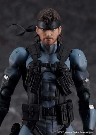 Metal Gear Solid 2: Sons of Liberty figurine Figma Solid Snake MGS2 Ver. Updated Edition  Max Factory