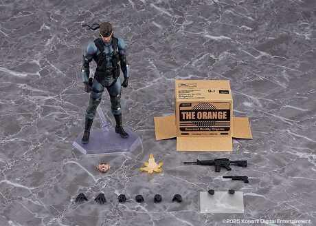 Metal Gear Solid 2: Sons of Liberty figurine Figma Solid Snake MGS2 Ver. Updated Edition  Max Factory