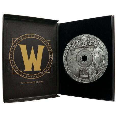 WOW World Of Warcraft CD-ROM Replica Fanattik