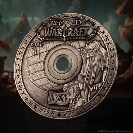 WOW World Of Warcraft CD-ROM Replica Fanattik