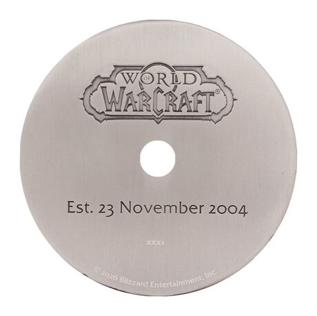 WOW World Of Warcraft CD-ROM Replica Fanattik