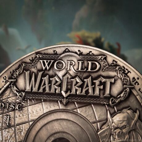 WOW World Of Warcraft CD-ROM Replica Fanattik