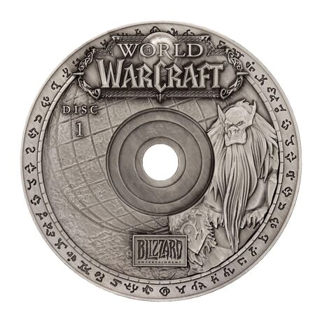 WOW World Of Warcraft CD-ROM Replica Fanattik