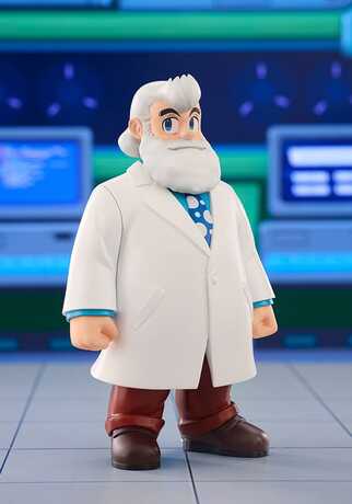 Mega Man pack 2 figurines PVC Oshi Works Dr. Wily & Dr. Light Kotobukiya