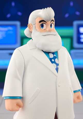Mega Man pack 2 figurines PVC Oshi Works Dr. Wily & Dr. Light Kotobukiya