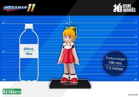 Mega Man figurine PVC Oshi Works Roll Kotobukiya