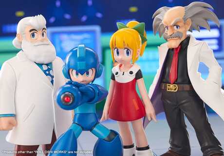 Mega Man figurine PVC Oshi Works Roll Kotobukiya