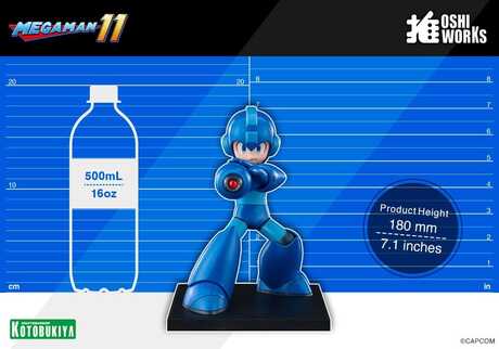 Mega Man figurine PVC Oshi Works Mega Man Kotobukiya