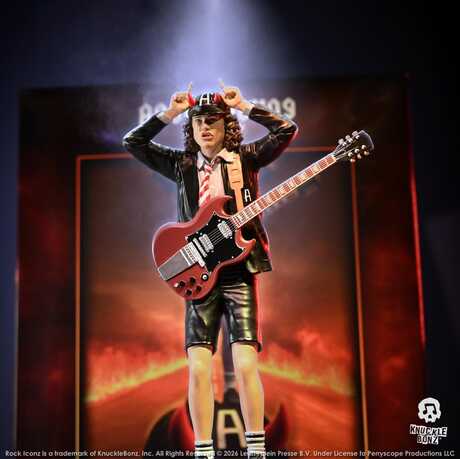 AC/DC Rock Iconz Angus Young IV Knucklebonz