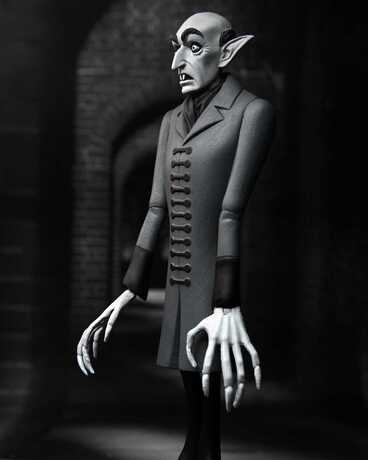 Nosferatu Toony Terrors figurine Count Orlok Silver Screen Edition  Neca