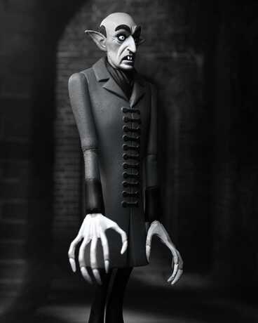 Nosferatu Toony Terrors figurine Count Orlok Silver Screen Edition  Neca