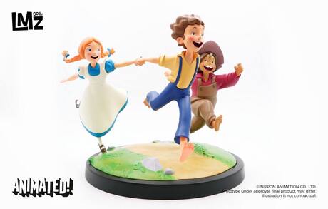 Tom Sawyer : Tom, Becky et Huck Statue LMZ Collectibles