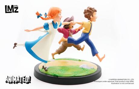 Tom Sawyer : Tom, Becky et Huck Statue LMZ Collectibles