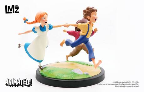 Tom Sawyer : Tom, Becky et Huck Statue LMZ Collectibles