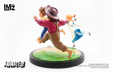 Tom Sawyer : Tom, Becky et Huck Statue LMZ Collectibles