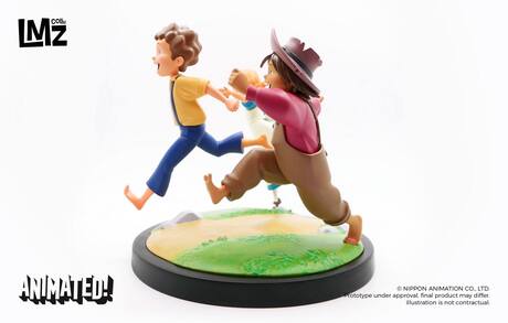 Tom Sawyer : Tom, Becky et Huck Statue LMZ Collectibles