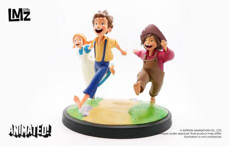 Tom Sawyer : Tom, Becky et Huck Statue LMZ Collectibles