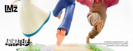 Tom Sawyer : Tom, Becky et Huck Statue LMZ Collectibles