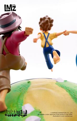 Tom Sawyer : Tom, Becky et Huck Statue LMZ Collectibles