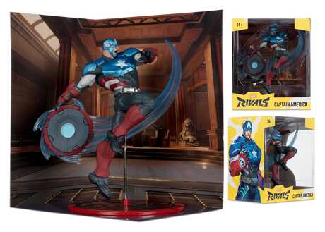 Marvel Rivals Collection figurine 1/10 Captain America  McFarlane Toys