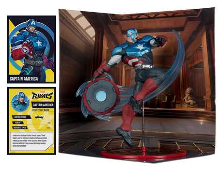 Marvel Rivals Collection figurine 1/10 Captain America  McFarlane Toys