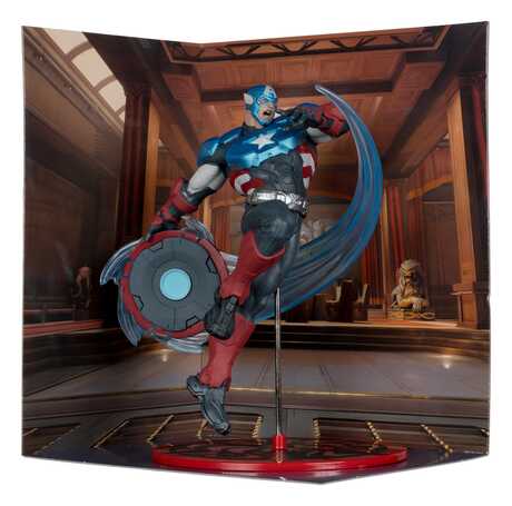 Marvel Rivals Collection figurine 1/10 Captain America  McFarlane Toys