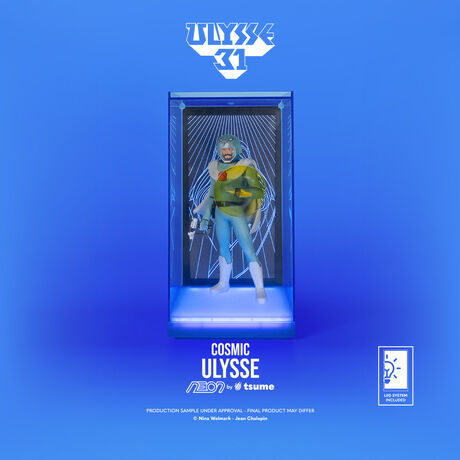 Ulysse 31 Statue Ulysse "version Cosmic" NEON TSUME