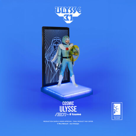 Ulysse 31 Statue Ulysse "version Cosmic" NEON TSUME