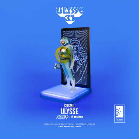 Ulysse 31 Statue Ulysse "version Cosmic" NEON TSUME
