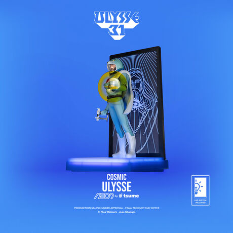 Ulysse 31 Statue Ulysse "version Cosmic" NEON TSUME