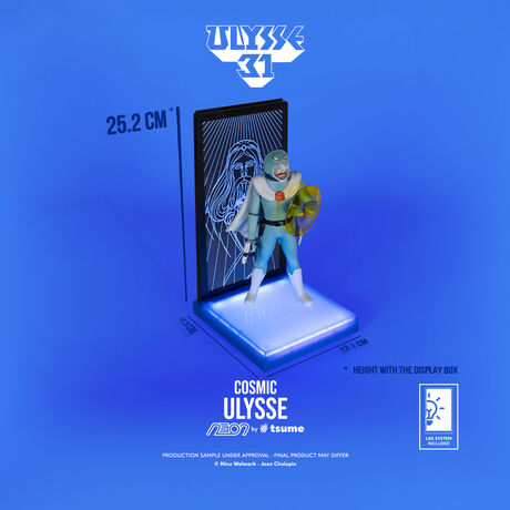 Ulysse 31 Statue Ulysse "version Cosmic" NEON TSUME