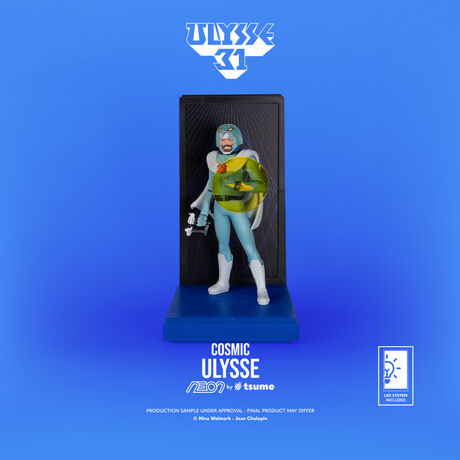 Ulysse 31 Statue Ulysse "version Cosmic" NEON TSUME