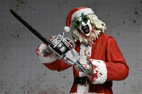 Terrifier 3 figurine Ultimate Santa Suit Art the Clown (Bloody Version)  Neca
