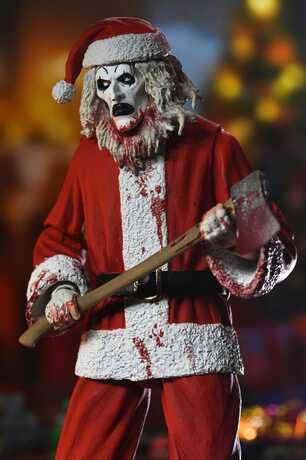 Terrifier 3 figurine Ultimate Santa Suit Art the Clown (Bloody Version)  Neca
