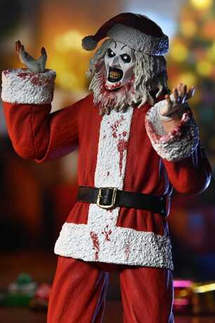 Terrifier 3 figurine Ultimate Santa Suit Art the Clown (Bloody Version)  Neca