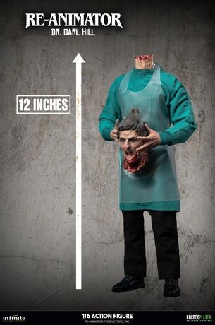 RE-ANIMATOR Doctor Carl Hill 1/6 Action Figure ÉDITION STANDARD Infinite Statue
