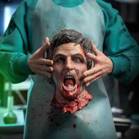 RE-ANIMATOR Doctor Carl Hill 1/6 Action Figure ÉDITION STANDARD Infinite Statue