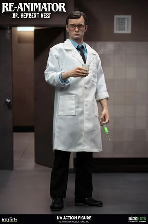 RE-ANIMATOR Doctor Herbert West 1/6 Action Figure ÉDITION STANDARD Infinite Statue