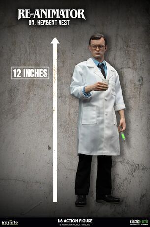 RE-ANIMATOR Doctor Herbert West 1/6 Action Figure ÉDITION STANDARD Infinite Statue