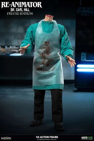 RE-ANIMATOR Doctor Carl Hill 1/6 Action Figure ÉDITION DELUXE Infinite Statue