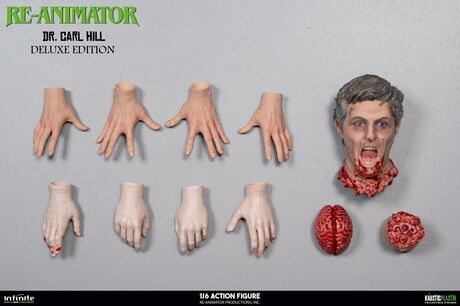 RE-ANIMATOR Doctor Carl Hill 1/6 Action Figure ÉDITION DELUXE Infinite Statue