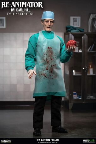 RE-ANIMATOR Doctor Carl Hill 1/6 Action Figure ÉDITION DELUXE Infinite Statue