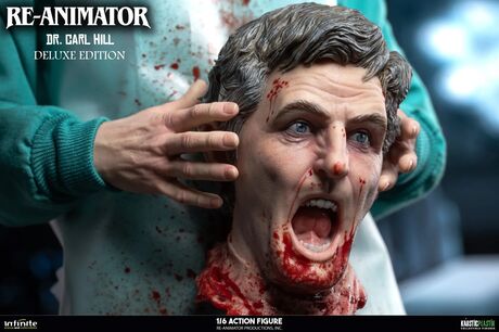 RE-ANIMATOR Doctor Carl Hill 1/6 Action Figure ÉDITION DELUXE Infinite Statue