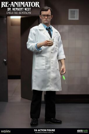 RE-ANIMATOR Doctor Herbert West 1/6 Action Figure ÉDITION DELUXE Infinite Statue