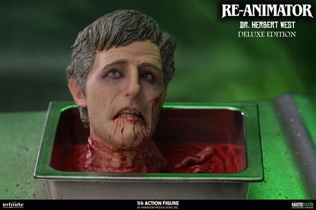 RE-ANIMATOR Doctor Herbert West 1/6 Action Figure ÉDITION DELUXE Infinite Statue