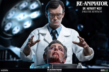 RE-ANIMATOR Doctor Herbert West 1/6 Action Figure ÉDITION DELUXE Infinite Statue